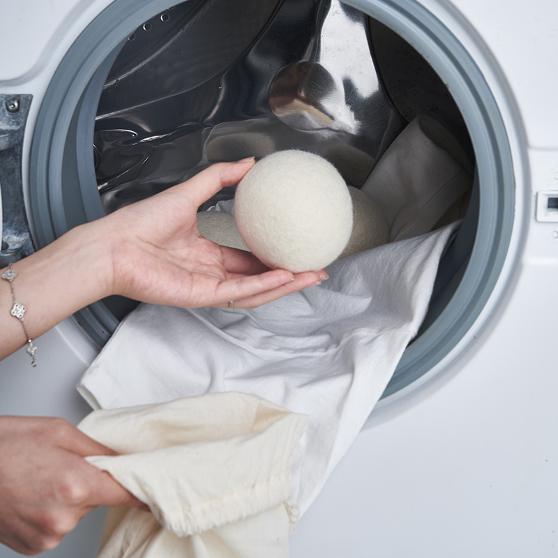 日本烘干球烘干机防皱衣服羊毛球速干神器家用洗衣机防缠绕洗衣球-图1