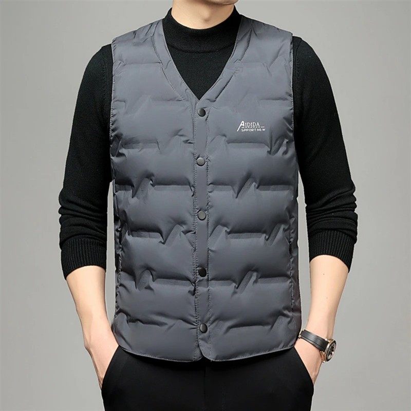飞天FlyAura新款冬季羽绒马甲男士保暖背心中老年内穿轻薄马甲,淘宝优惠券,粉丝福利购,淘宝优惠卷