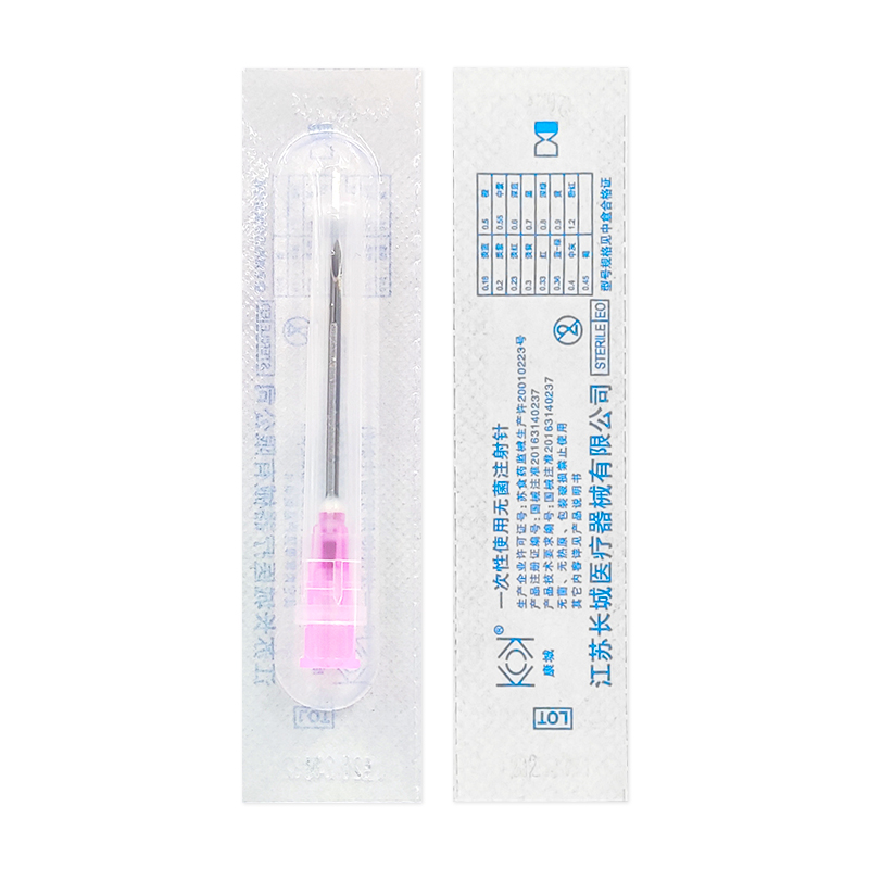 医用无菌注射针头34G一次性使用无菌注射针头注射器针头穿刺针HJ - 图3