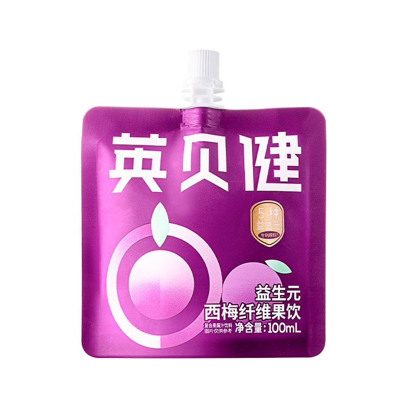 英贝健西梅汁益生元浓缩果汁100ml