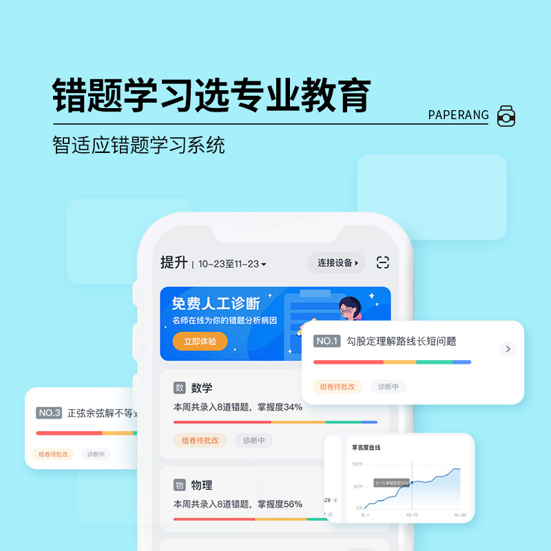 喵喵机错题打印机p3 d2 喵喵机粤优热敏/热转印打印机