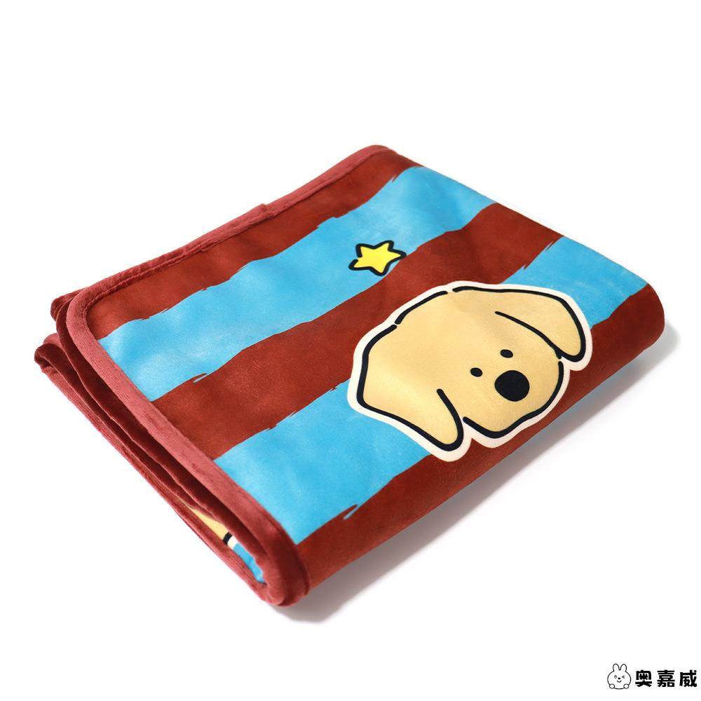 冬季加厚毛绒空调毯超柔法兰绒双层加绒印花办公室沙发午睡盖毯子,淘宝优惠券,粉丝福利购,淘宝优惠卷