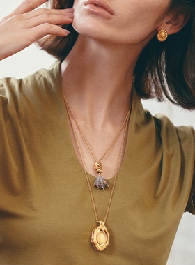 AtelierSo25AW贝母怀表项链