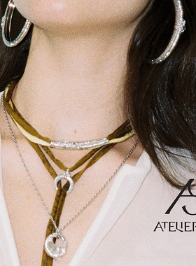 KARAT克拉双层真丝项圈