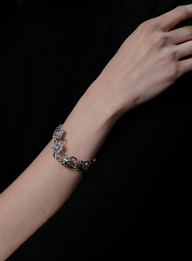 ATELIERSO925纯银原创设计手链