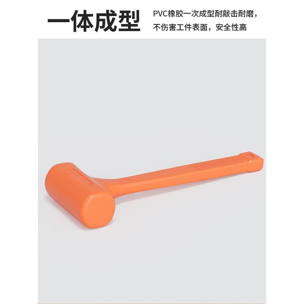 一体橡胶锤无弹力木地板安装锤防静电小锤子装修橡皮锤头香槟榔头,淘宝优惠券,粉丝福利购,淘宝优惠卷