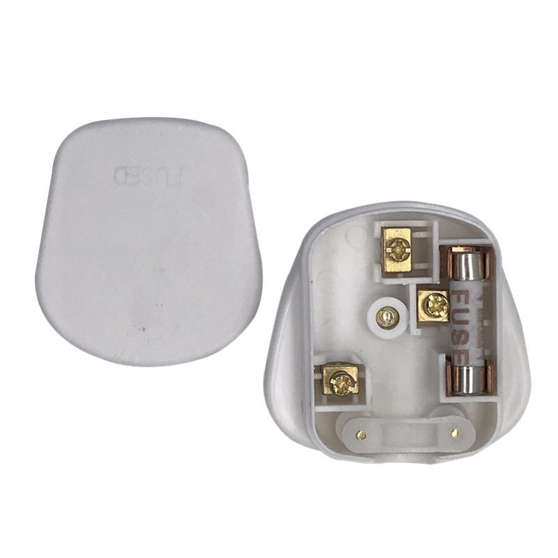 正标英式FUSED 英规英标港式三脚方头带保险管BS工业接线13A插头 - 图1