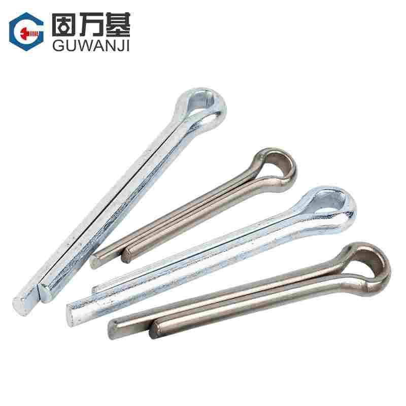 304不锈钢/镀锌开口销子弹性发夹销卡销U形插轴销钉M1M2M3M4M5M12 - 图0