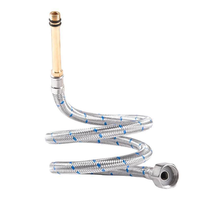 水龙头进水管 厨房菜盆面盆冷热上水管304不锈钢防爆编织尖头软管,淘宝优惠券,粉丝福利购,淘宝优惠卷