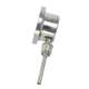WSS411w pointer mechanical plug-in 304 stainless steel radial bimetal thermometer pipe temperature industrial meter