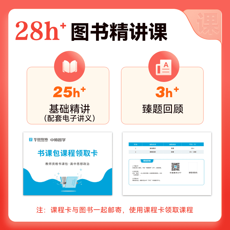 高中政治教师资格 教师资格证考试 华图2024国家教师资格考试高中思想政治学科知识与教学能力教材+试卷 2本 高中政治教师资格2024 - 图0