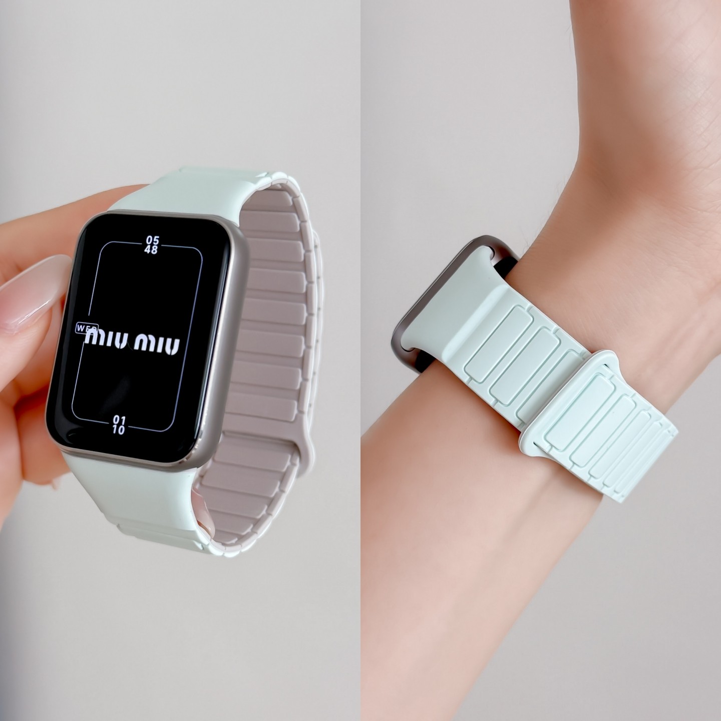 适用小米手环9pro表带8Pro手表腕带红米Watch5替换带高级感watch6硅胶磁吸智能运动透气八九代新款女生配件男,淘宝优惠券,粉丝福利购,淘宝优惠卷