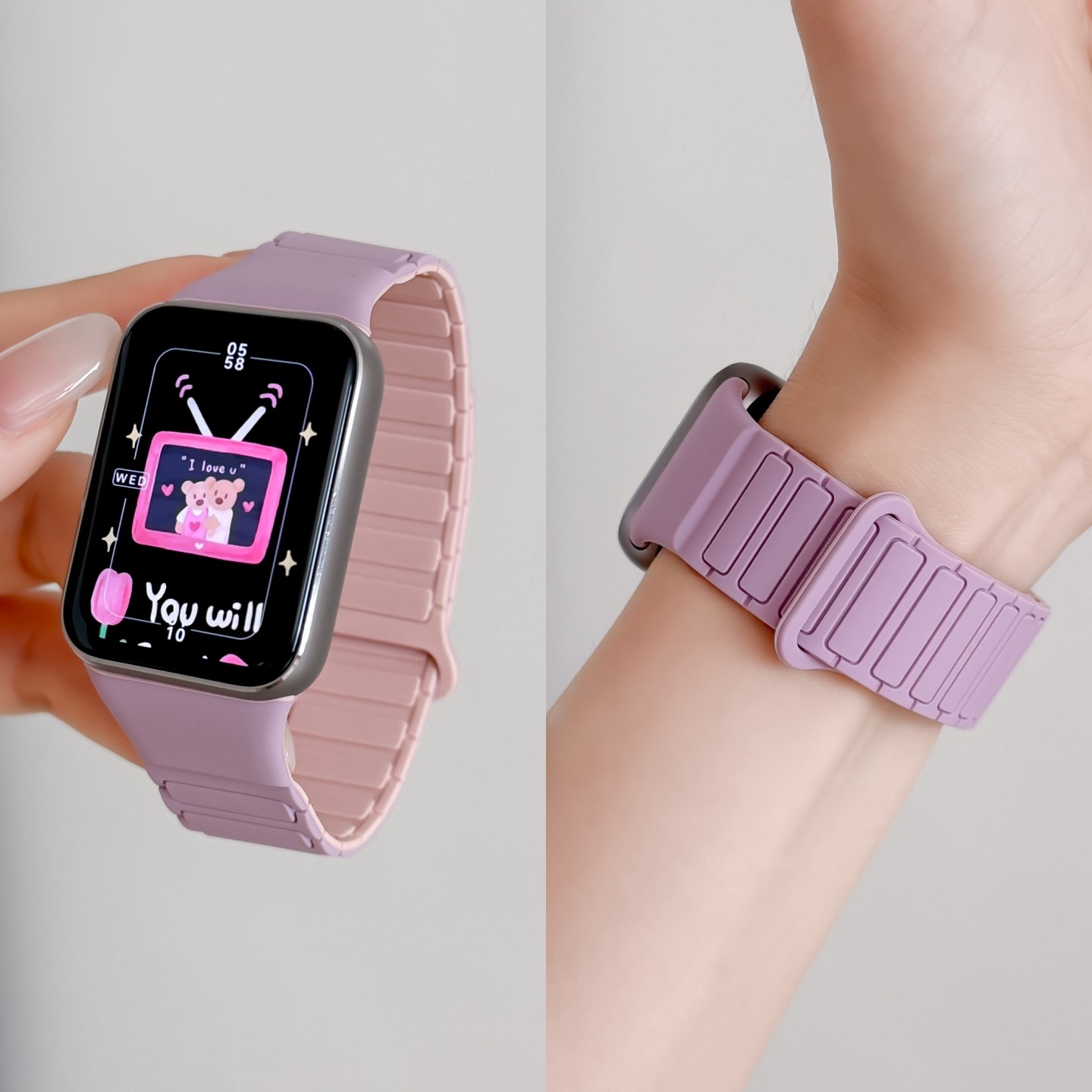 适用小米手环9pro表带8Pro手表腕带红米Watch5替换带高级感watch6硅胶磁吸智能运动透气八九代新款女生配件男,淘宝优惠券,粉丝福利购,淘宝优惠卷