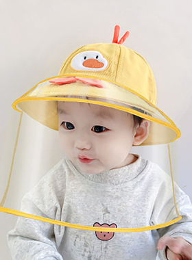 0岁婴儿防护面罩遮全脸防飞沫