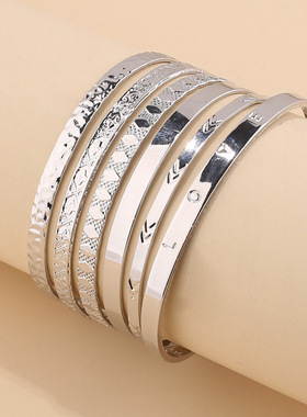 European and American jewelry couple temperament bracelet潮