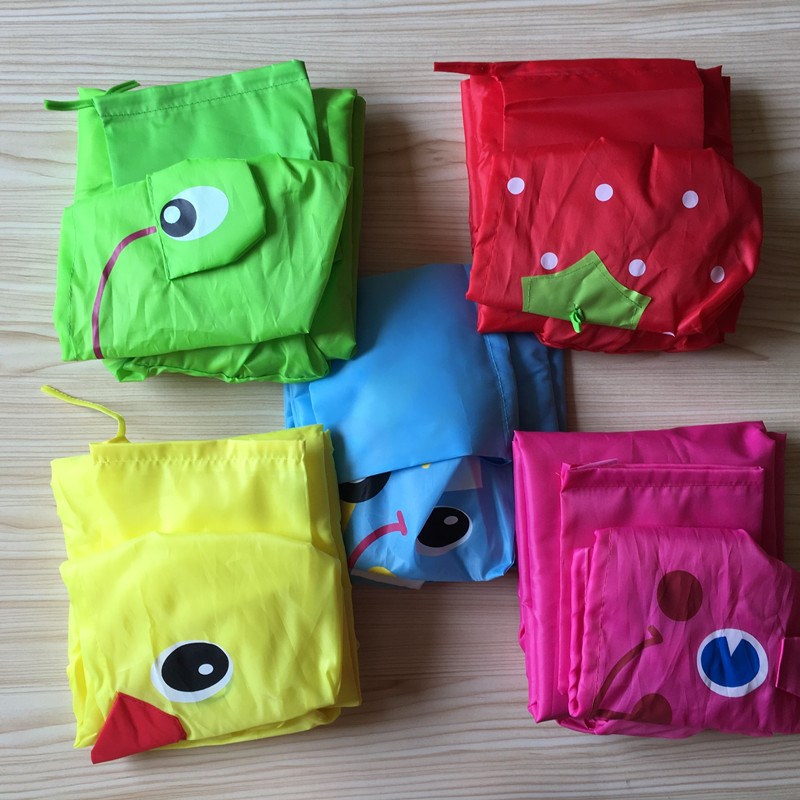 1pcs Cartoon Animal Style Waterproof Kids Raincoat For chil - 图2