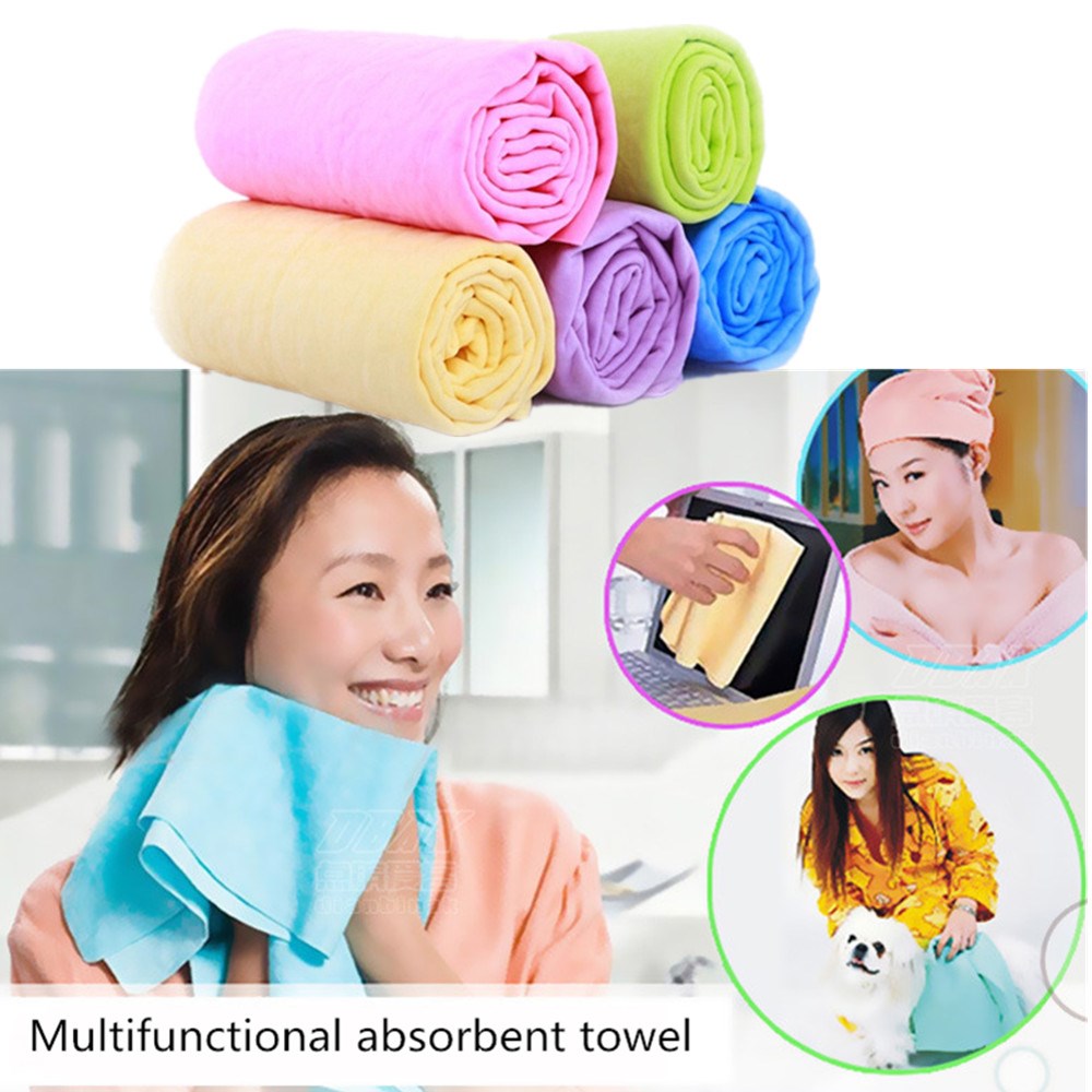 66x43x0.2CM Super clean PVA Chamois Car Wash Towel Cleaner - 图1