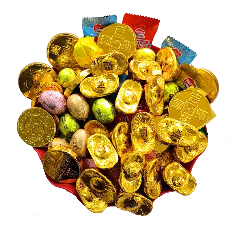 徐福记 雀巢奇欧比金元宝巧克力500g结婚年货零食（代可可脂）,淘宝优惠券,粉丝福利购,淘宝优惠卷