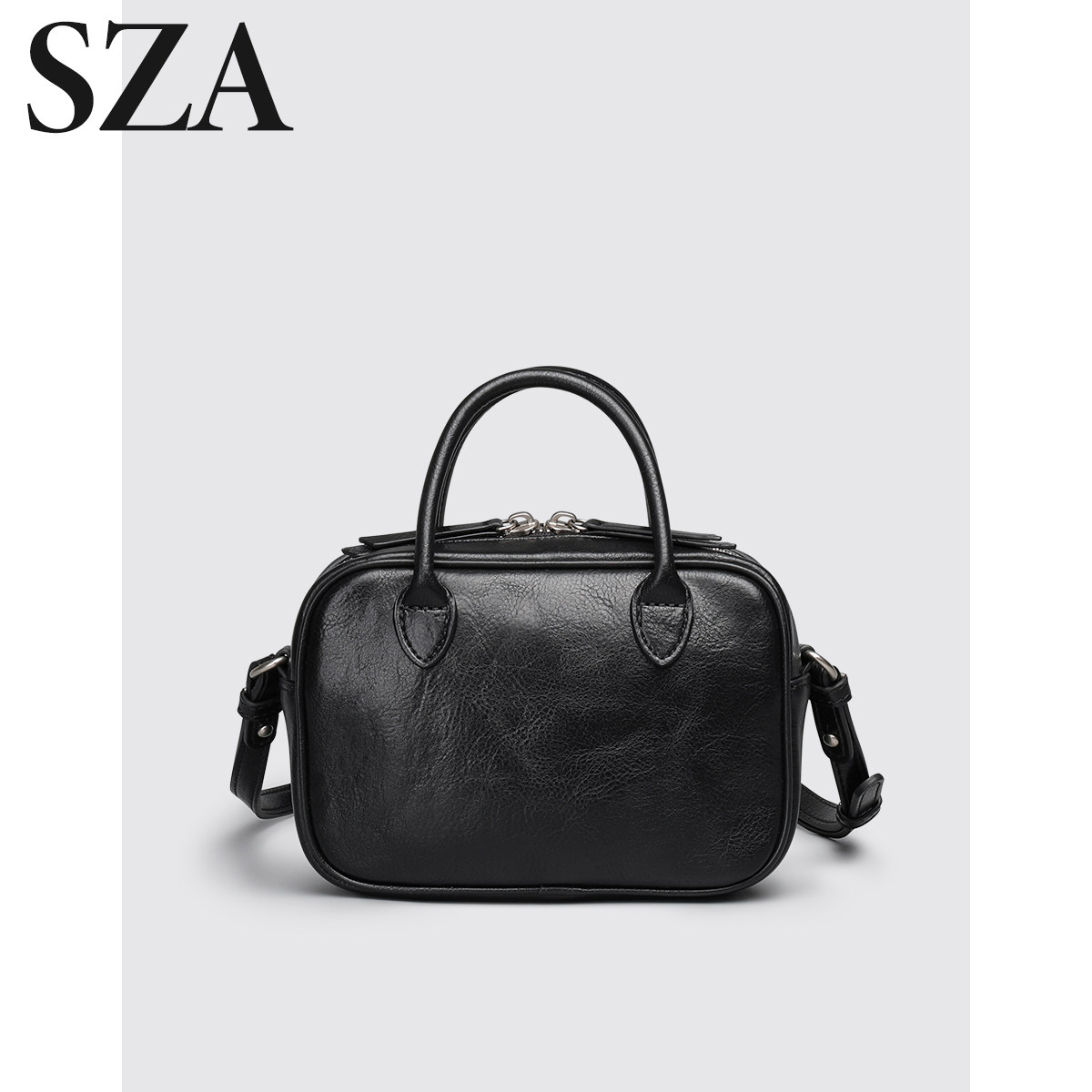 SZA洋气手提保龄球包包女2025新款质感简约时尚迷你单肩斜挎小包,淘宝优惠券,粉丝福利购,淘宝优惠卷