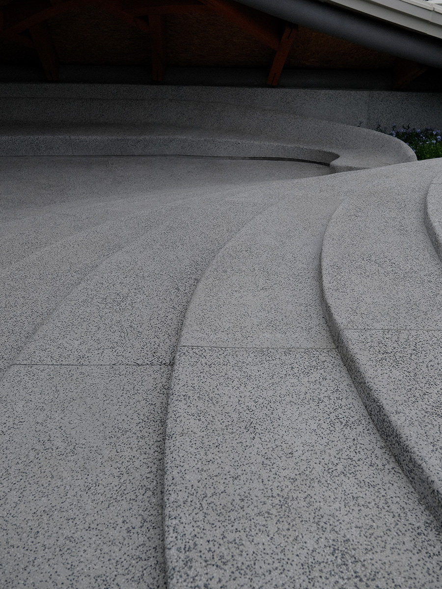 水刷石洗米石庭院铺路鹅卵石造景花园铺面地面外墙面水洗石