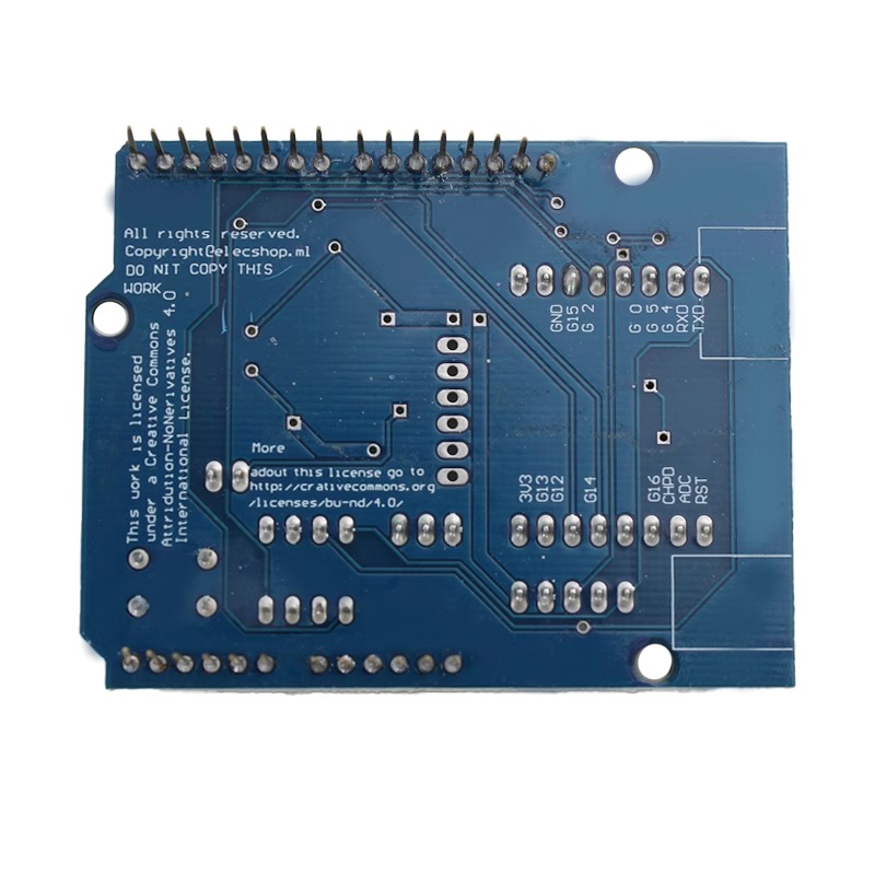 UNO R3 ESP8266 串口WiFi扩展板shiled ESP-12E开发板 扩展gpio - 图1