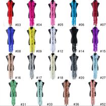 Manufacturer spot ostrich wool wool strips multicolored optional clothing accessories pendant material quality ostrich wool scarlet gown