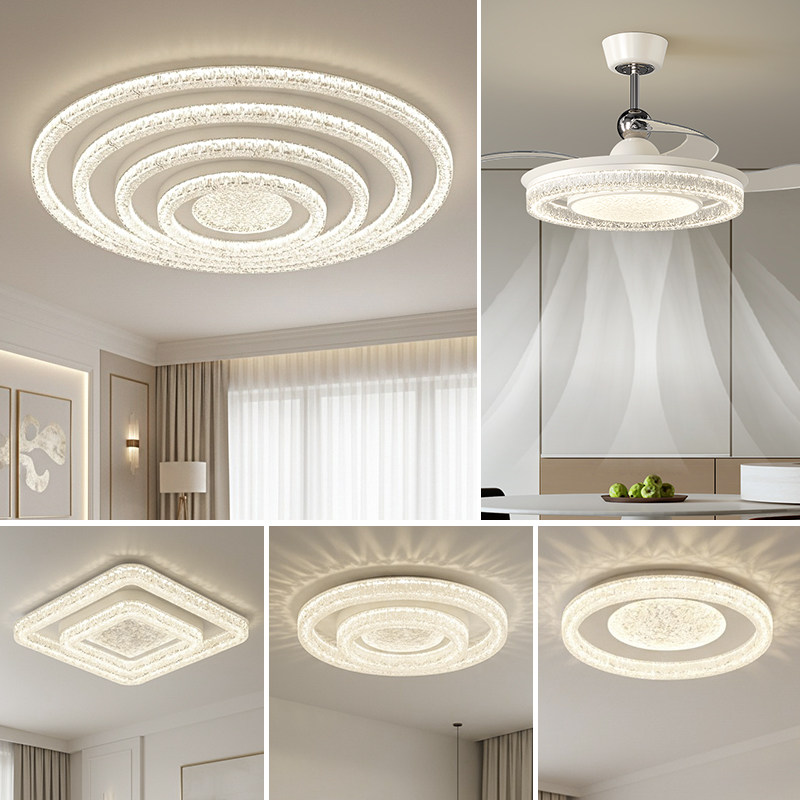 意式轻奢客厅灯高级感圆形大吸顶灯简约现代高档主灯大厅灯具套餐,淘宝优惠券,粉丝福利购,淘宝优惠卷