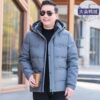 New dad down jacket winter middle-aged and elderly men's jacket 50 and 60 years old middle-aged men's winter thickened top