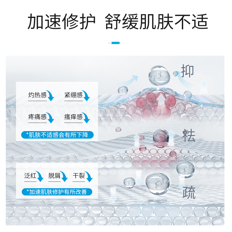 理肤泉b5修复霜多效乳液舒缓泛红修护维稳干皮敏感肌保湿乳霜法国