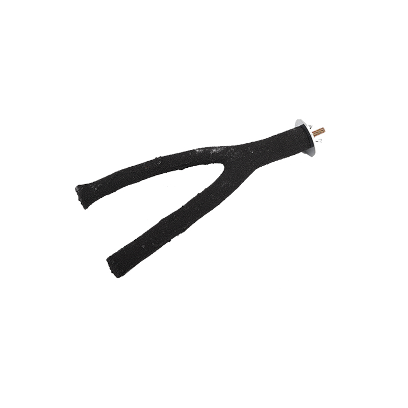 优嗖鹦鹉鸟磨砂棒磨爪磨嘴站架站棍单头螺丝固定架砂棒玩具棍树杈 - 图3