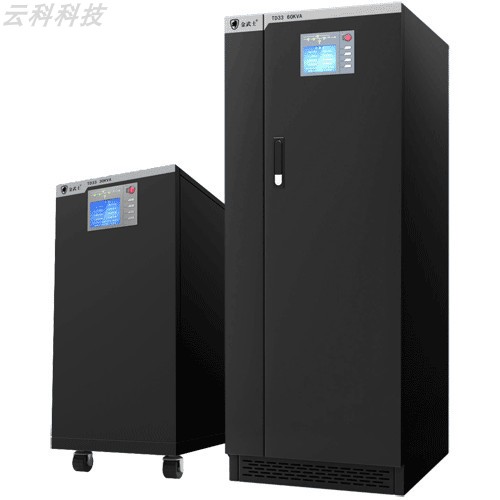 金武士UPS电源TD1130K工频机30KVA/24KW机房基站稳压单进单出 - 图1