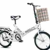 Childrens bike folding cart boy ten-year-old retro 45 years old pupil fifth-grade female personality Easy 2