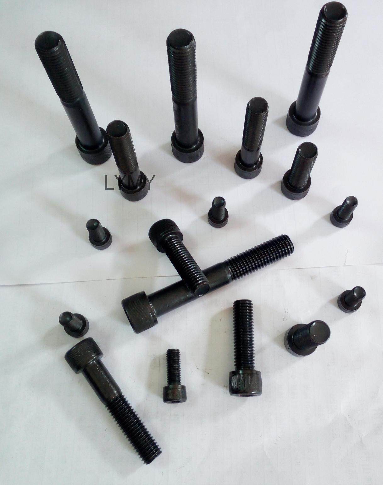 12.9级内六角螺丝m5*6 8 10 12 14 16 18 20 22 25 30---50全牙