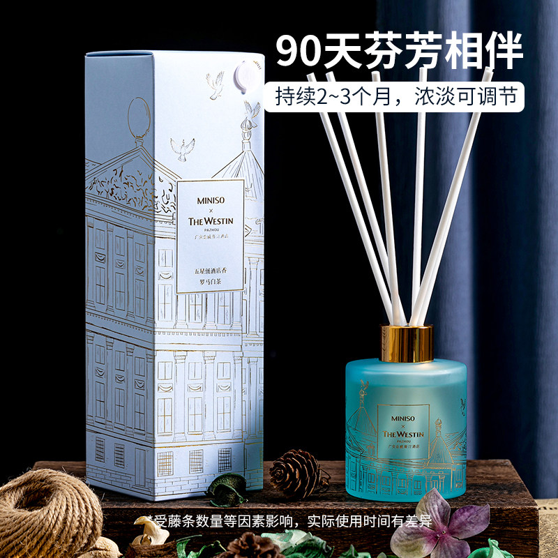 miniso名创优品五星级联名款香水 MINISO名创优品橙树香熏香料