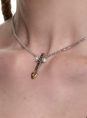 Marseven可爱反派系列十字项链