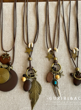波西米亚项链2025新款民族风颈链