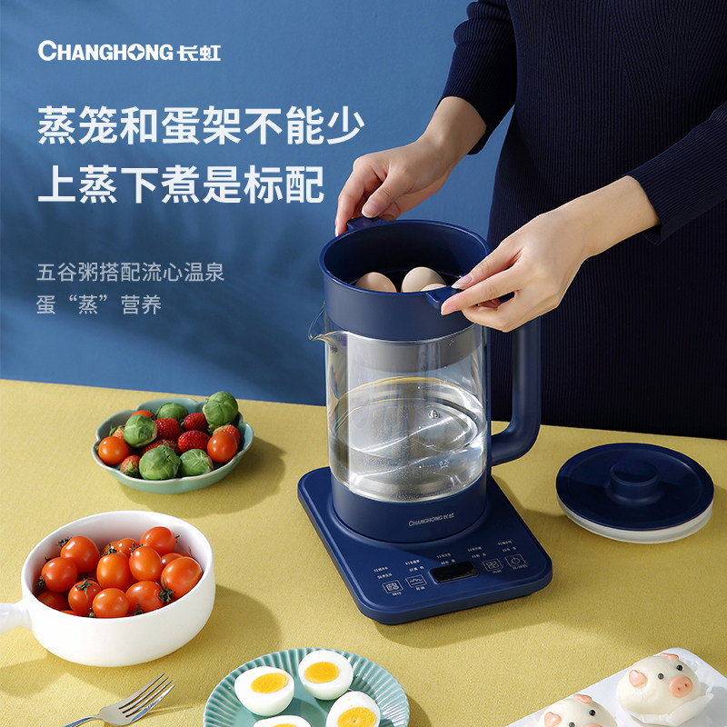 长虹办公室小型全自动养身养生壶 changhong长虹乐迪养生壶/煎药壶