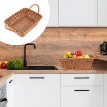 1Pc Flower Container Frauit Basket Woven Basket for