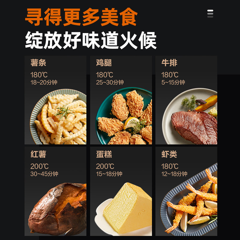 九阳空气炸锅家用多功能4.5烤箱 九阳森玛空气炸锅