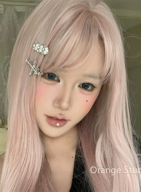 甜酷辣妹十字架水晶发夹
