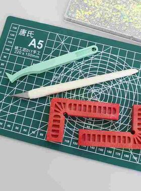 直角定位尺90度角尺3寸L型刻刀diy流麻对齐固定工具套装定位器