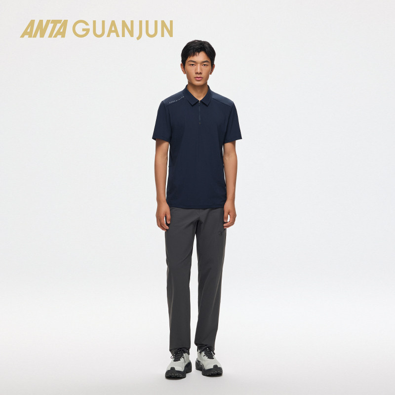 安踏冠军冰肤短袖POLO衫男士夏季商务通勤运动短袖T恤男152520150,淘宝优惠券,粉丝福利购,淘宝优惠卷