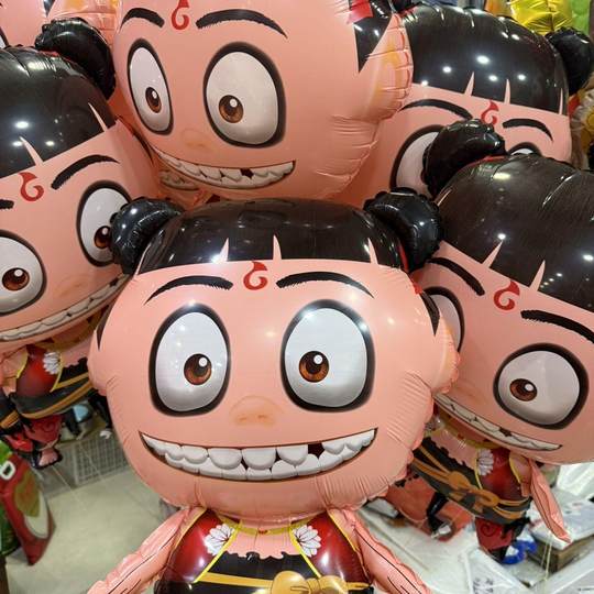 New balloon cartoon shape aluminum film helium balloon special-shaped cartoon mythical story floating baby sixty-one toy
