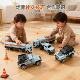 Alloy car model children's toy car pull-back racing transport car gift box set baby New Year's gift