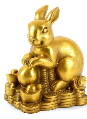 黄龙铜十二铜生肖摆件珠宝生肖大号鼠牛虎兔蛇马羊鸡狗猪1猴2CSF