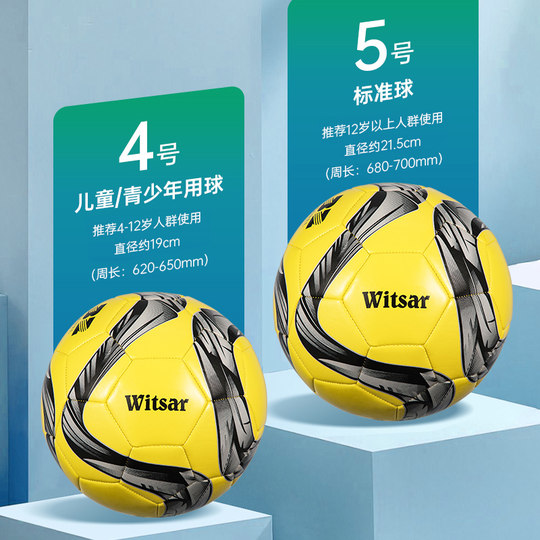 足球儿童小学生专用球3-4号5号成人青少年初中生中考专业训练用球