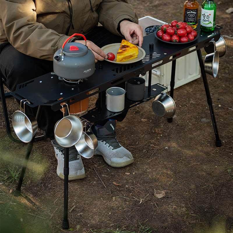 户外折叠桌子野营桌野外便携式露营桌超轻量化可升降战术桌置物桌,淘宝优惠券,粉丝福利购,淘宝优惠卷