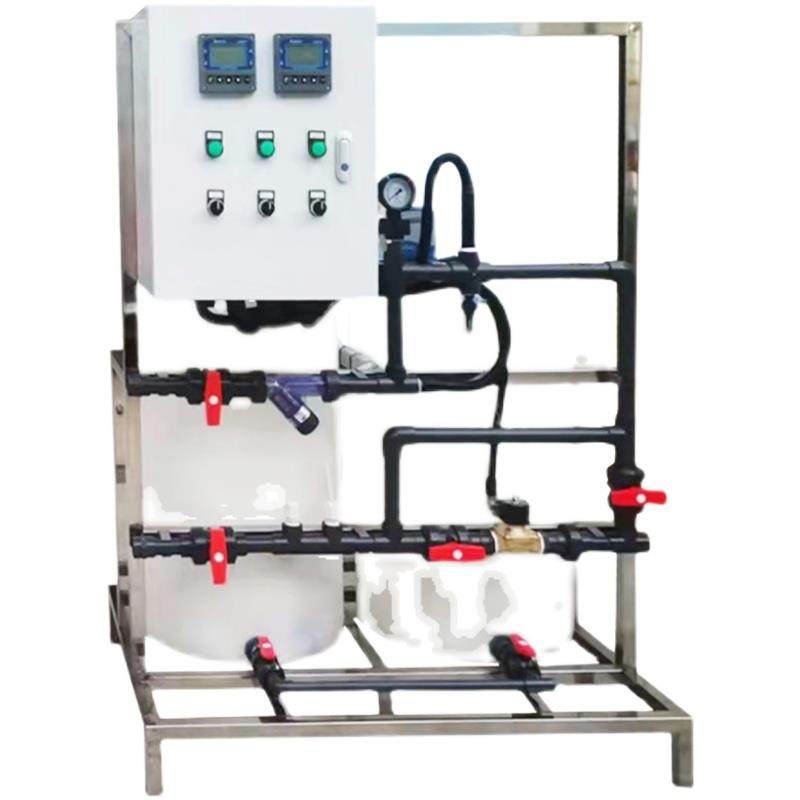 全自动PAC絮凝加药装置PE搅拌桶计量泵加酸加碱ph检测PAM污水处理,淘宝优惠券,粉丝福利购,淘宝优惠卷