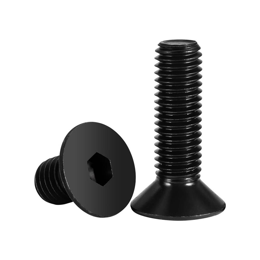 12.9级高强度沉头内六角螺丝平头螺栓螺丝钉M1.6M2M3M4M5M12袋装 - 图3