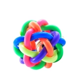 Разноцветный колокольчик, игрушка, домашний питомец, котенок, издает звуки, кот